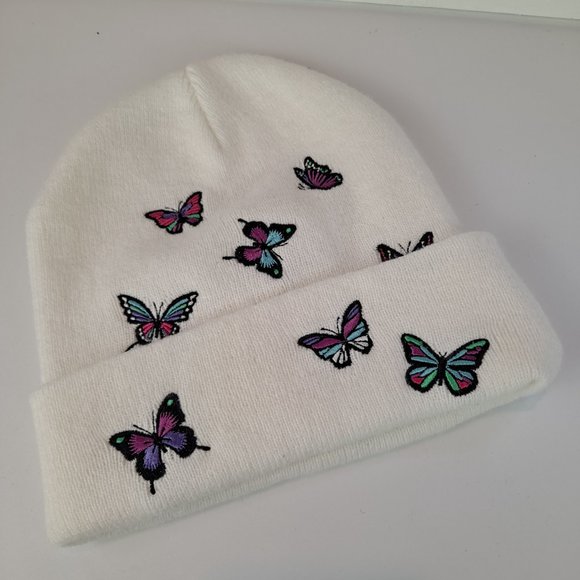 A-Lab Ellison Butterfly Knitted Hat - Picture 1 of 9